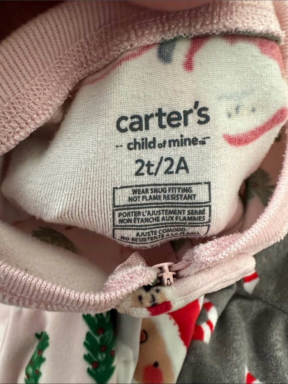  Bundle of 8 Girls Christmas Clothing & Pajamas Size 2T - Picture 5 of 8